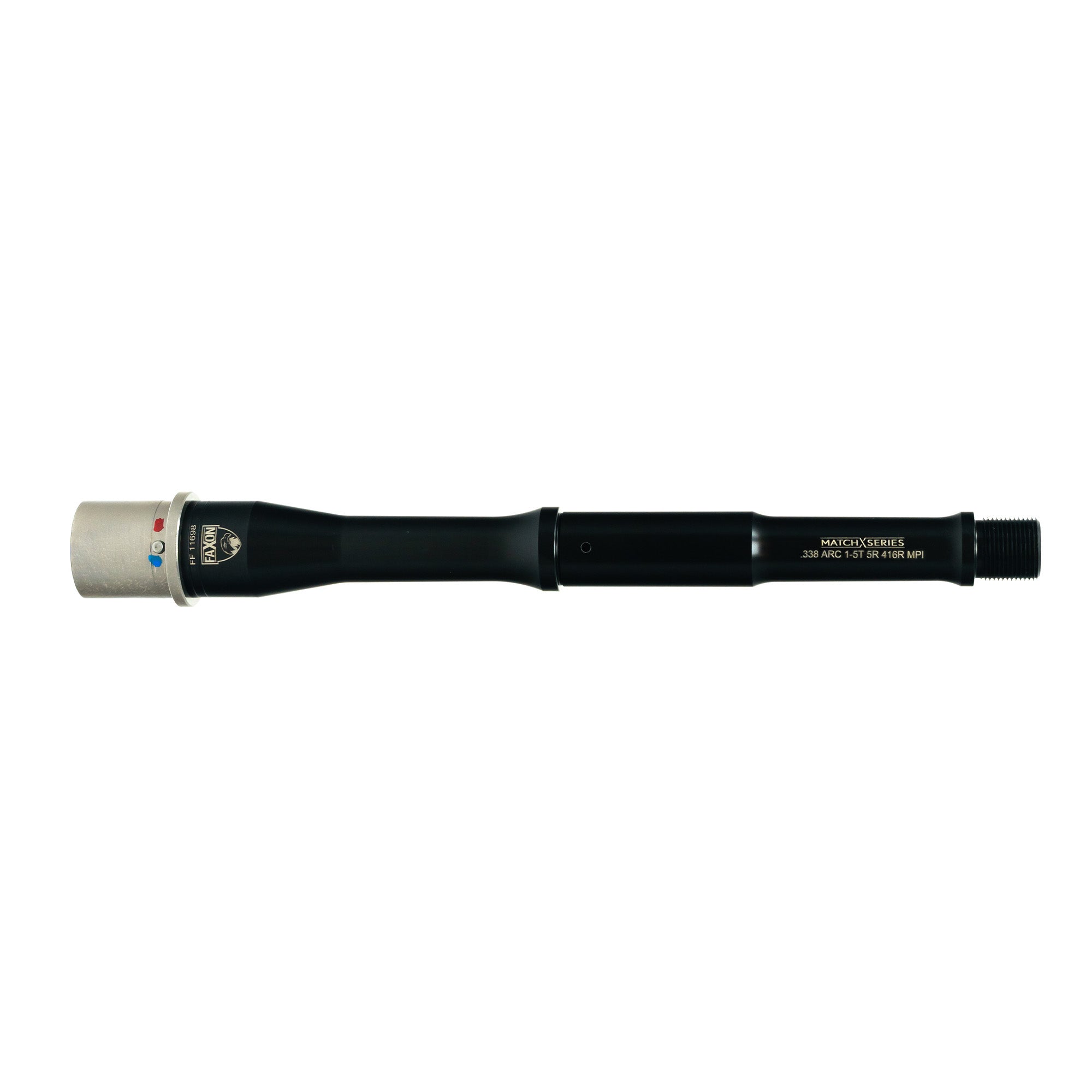 Faxon Firearms Match Series, Gunner Profile, Button Rifled, 338 ARC, 9" Threaded Barrel