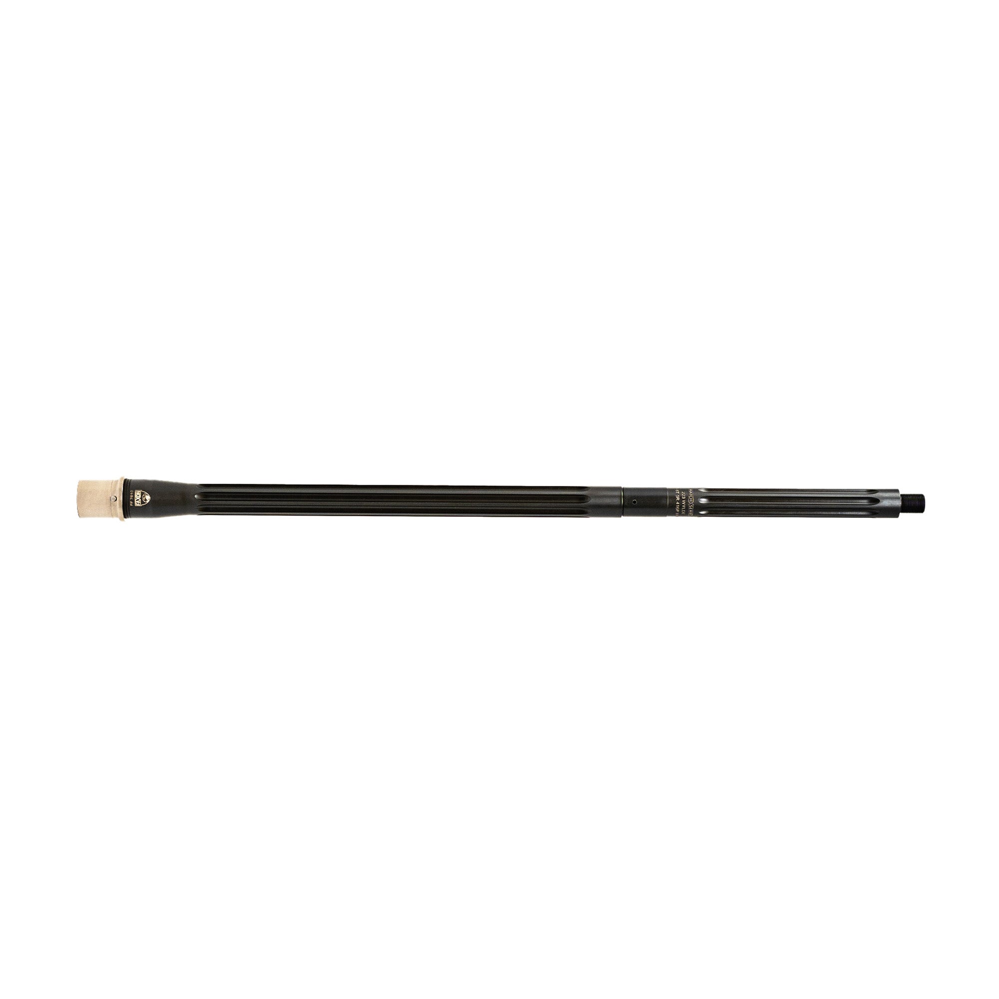 Faxon Firearms Match Series, Heavy Fluted, Button Rifled, 223 Wylde, 20" Threaded Barrel