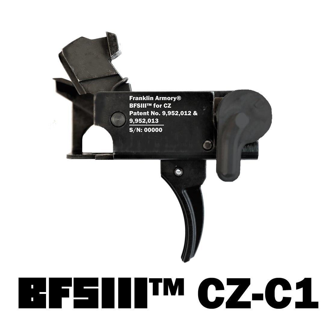 BFSIII CZ-C1 Binary Firing System for CZ Scorpion - Curved Trigger