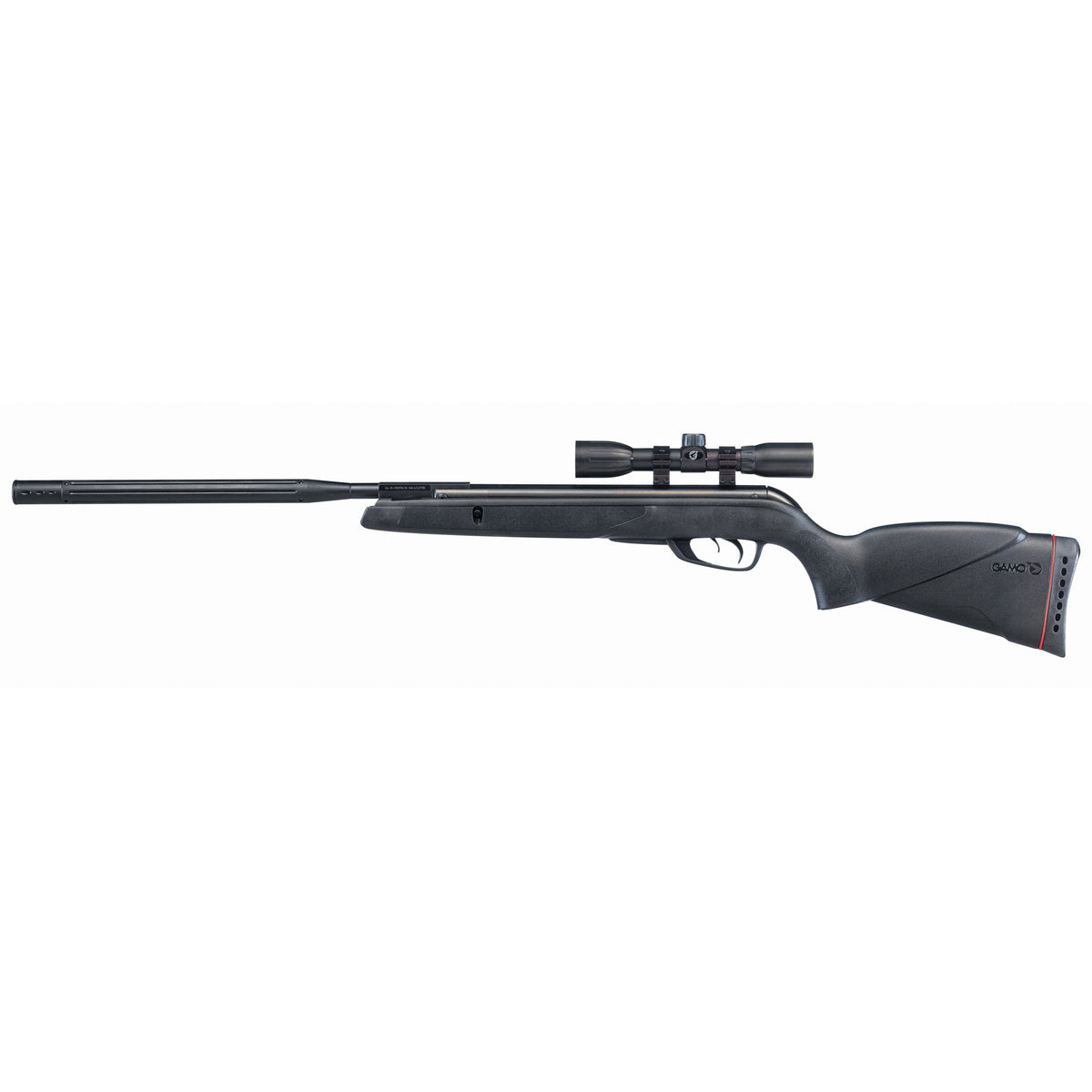 Gamo USA Wildcat Whisper, 177 Pellet, Black Finish, Synthetic Stock