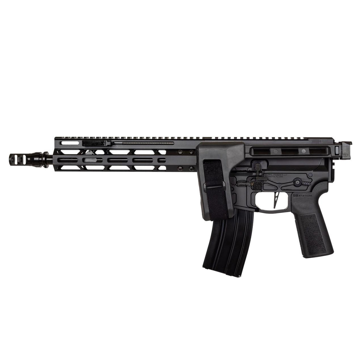 Global Ordnance Monolith Pistol 5.56 / 12.5? 1/7 Twist BRL Black SB Brace