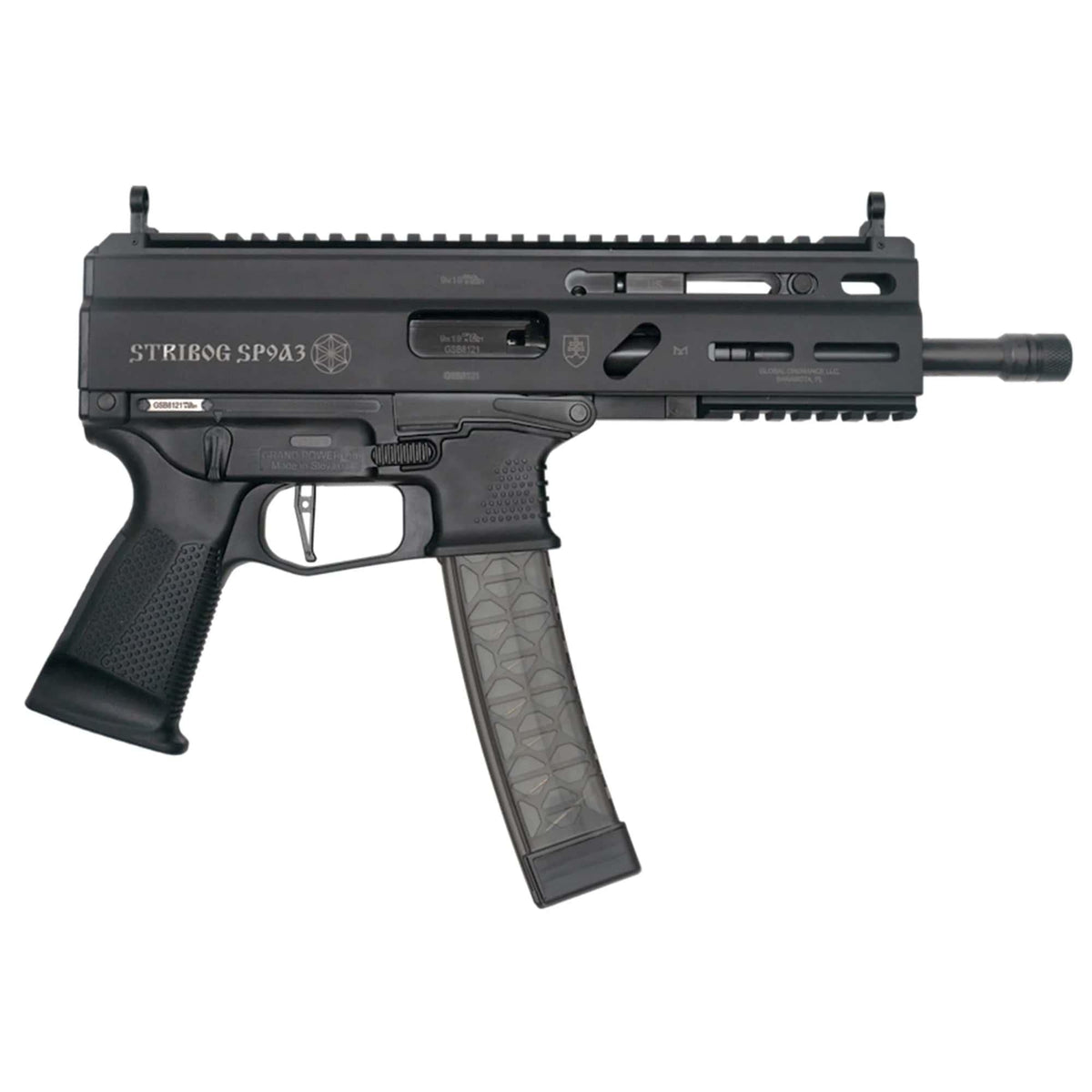 Grand Power Stribog SP9A3 9mm Sub Pistol