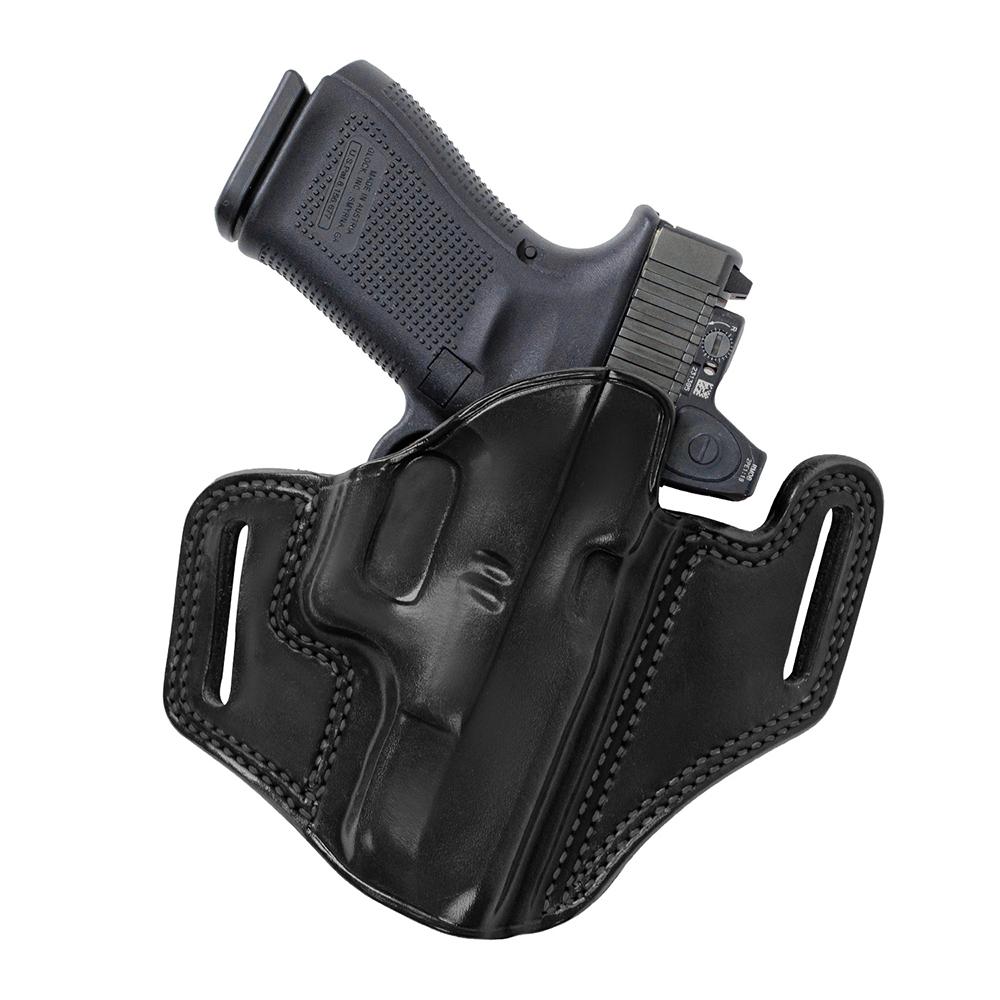 COMBAT MASTER 2.0 BELT HOLSTER GLOCK 43/43x w/wo red dot - BLACK - RH