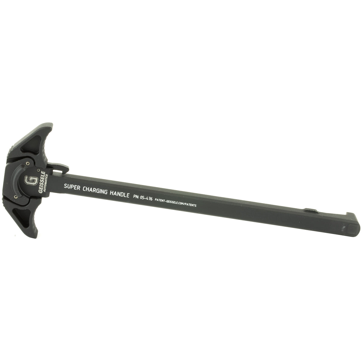 Geissele Automatics Super Charging Handle SCH, 7.62", 7075-T6 Aluminum, Ambidextrous