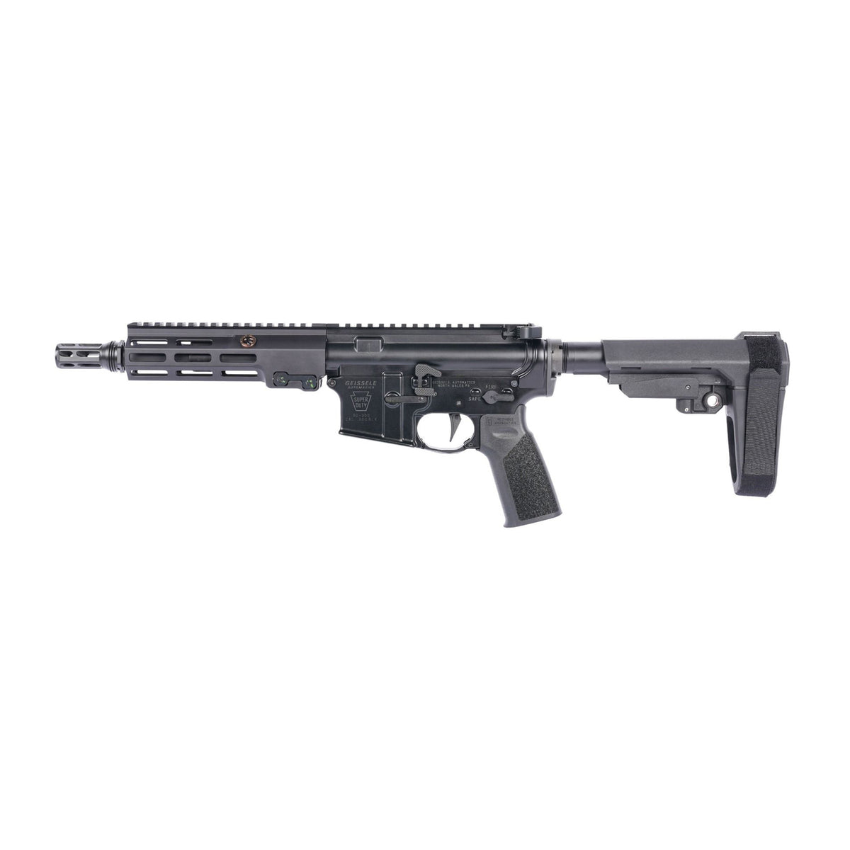 Geissele Automatics Super Duty MOD1, Semi-automatic, AR Pistol, 300 Blackout
