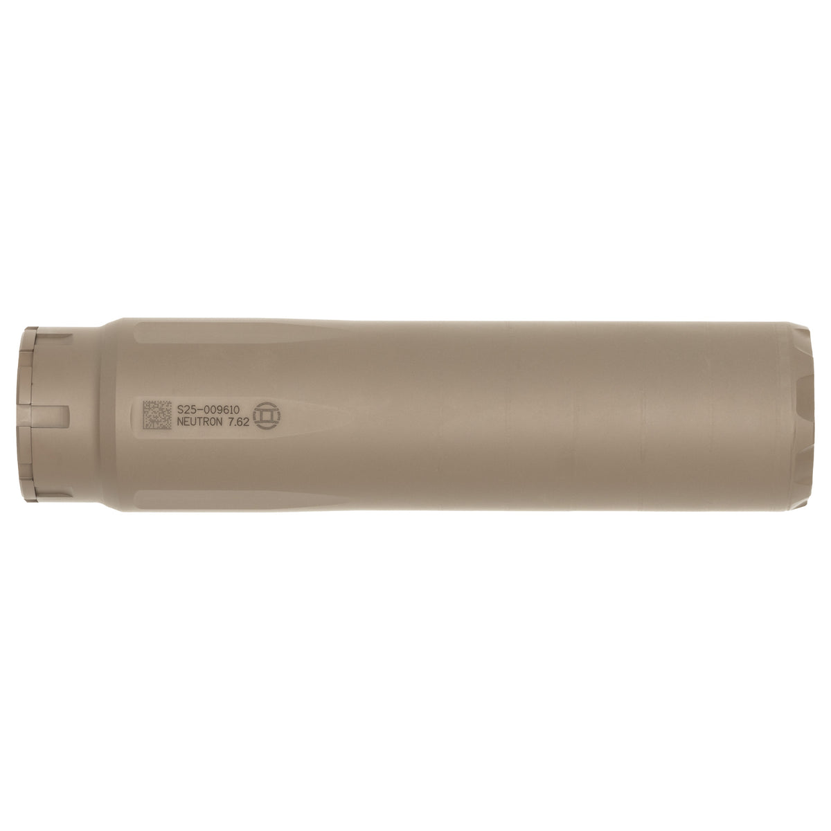 Gemtech NEUTRON 7.62, Suppressor, .30 Cal, 6.6" Length, 1.64" Diameter