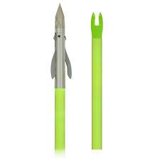 MUZZY IRON 2-BLADE FISH POINT W/CHARTREUSE ARROW