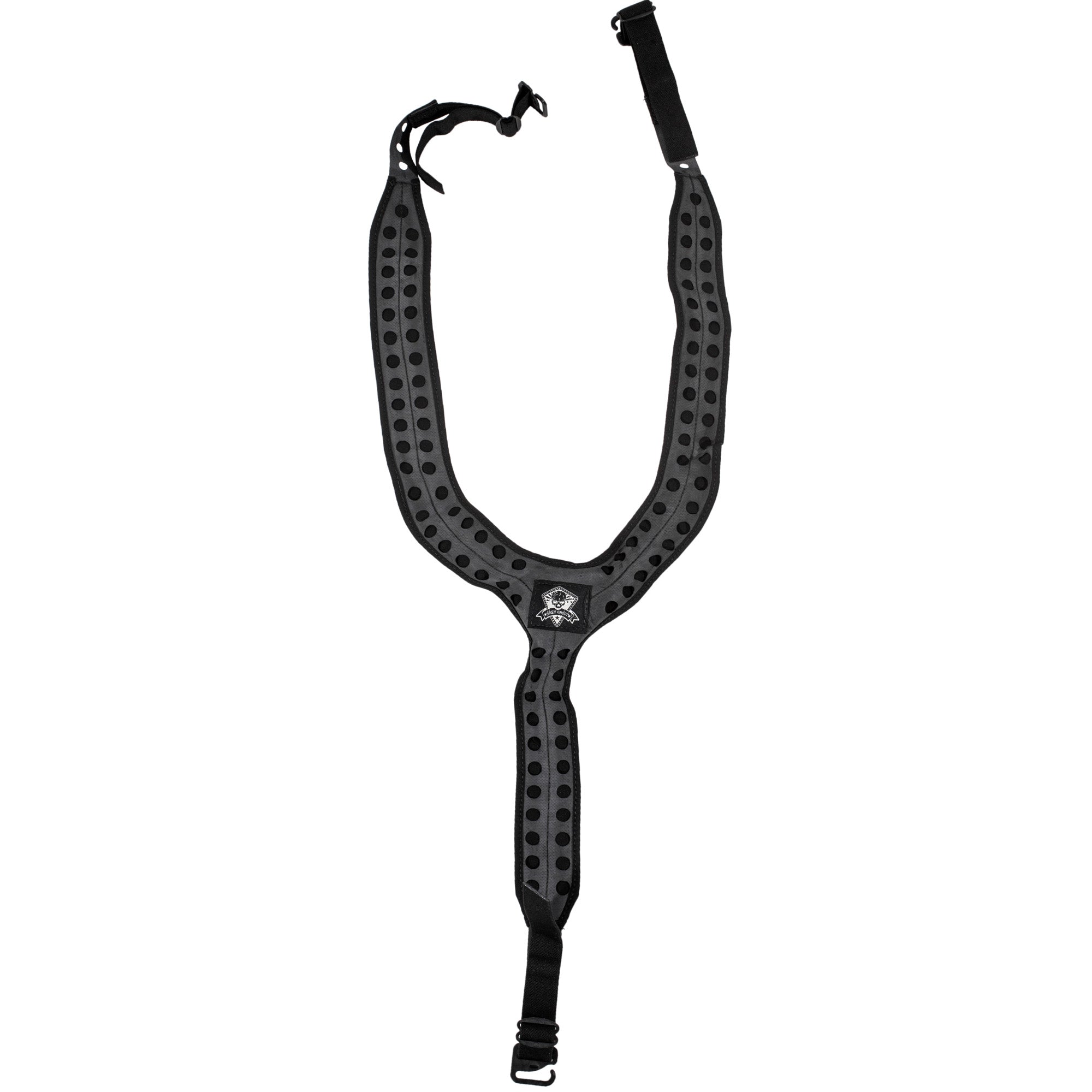 Grey Ghost Gear LE Duty Belt Suspenders, Harness, Black