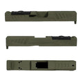 Grey Ghost Precision GGP-19 Stripped Slide, Version 5, Trijicon RMR/Leupold DPP Optic Cut