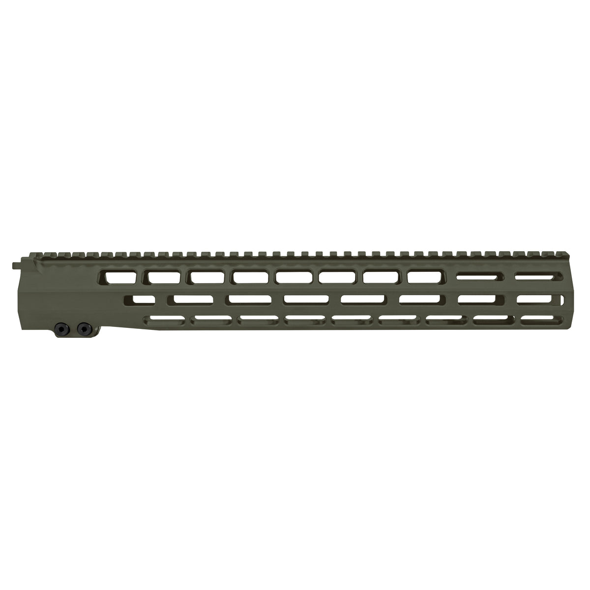 Grey Ghost Precision Handguard, MLOK, 15", Anodized Finish, Olive Drab Green