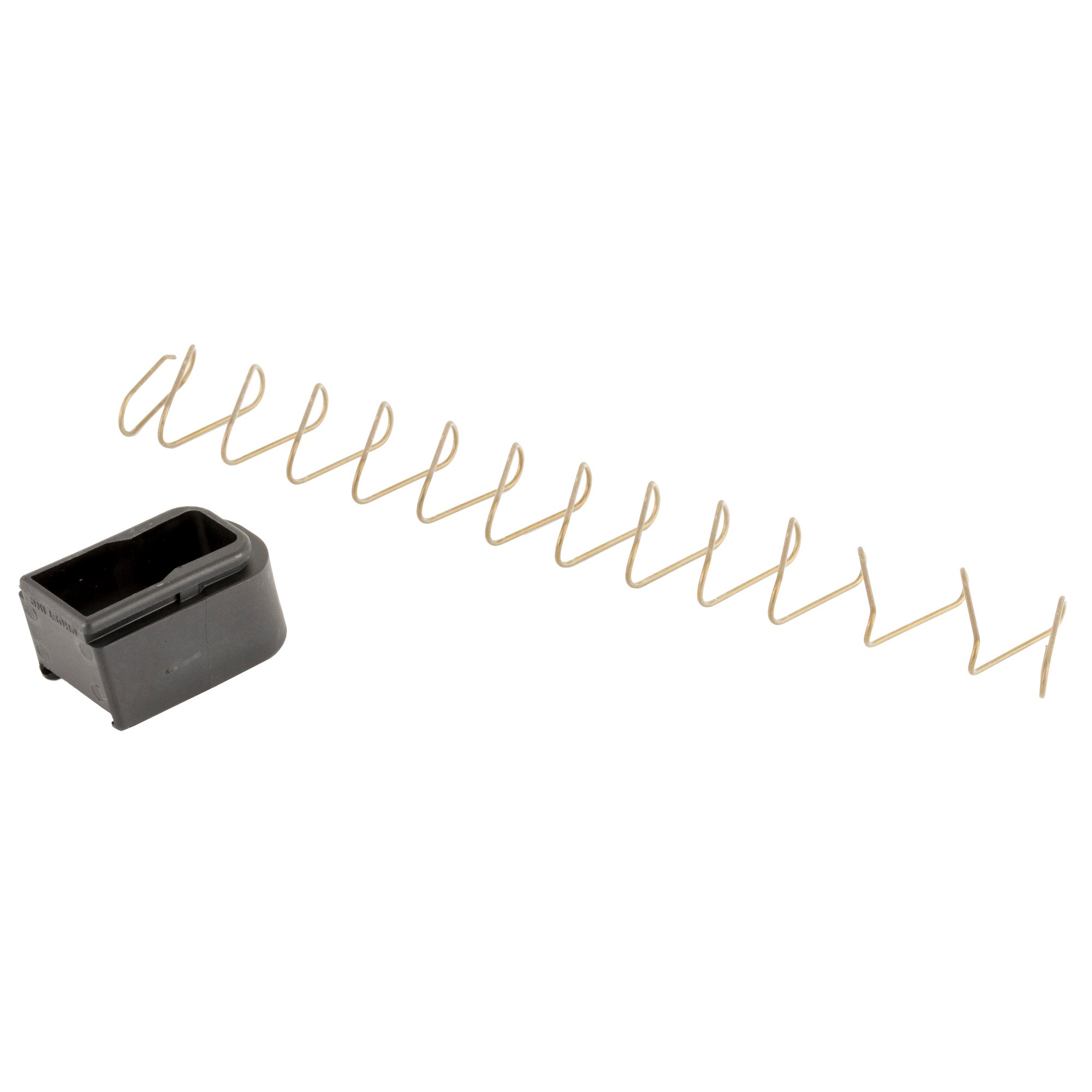 Ghost Inc. Mag Extension, Black, Mag Extension, Fits Glock 43