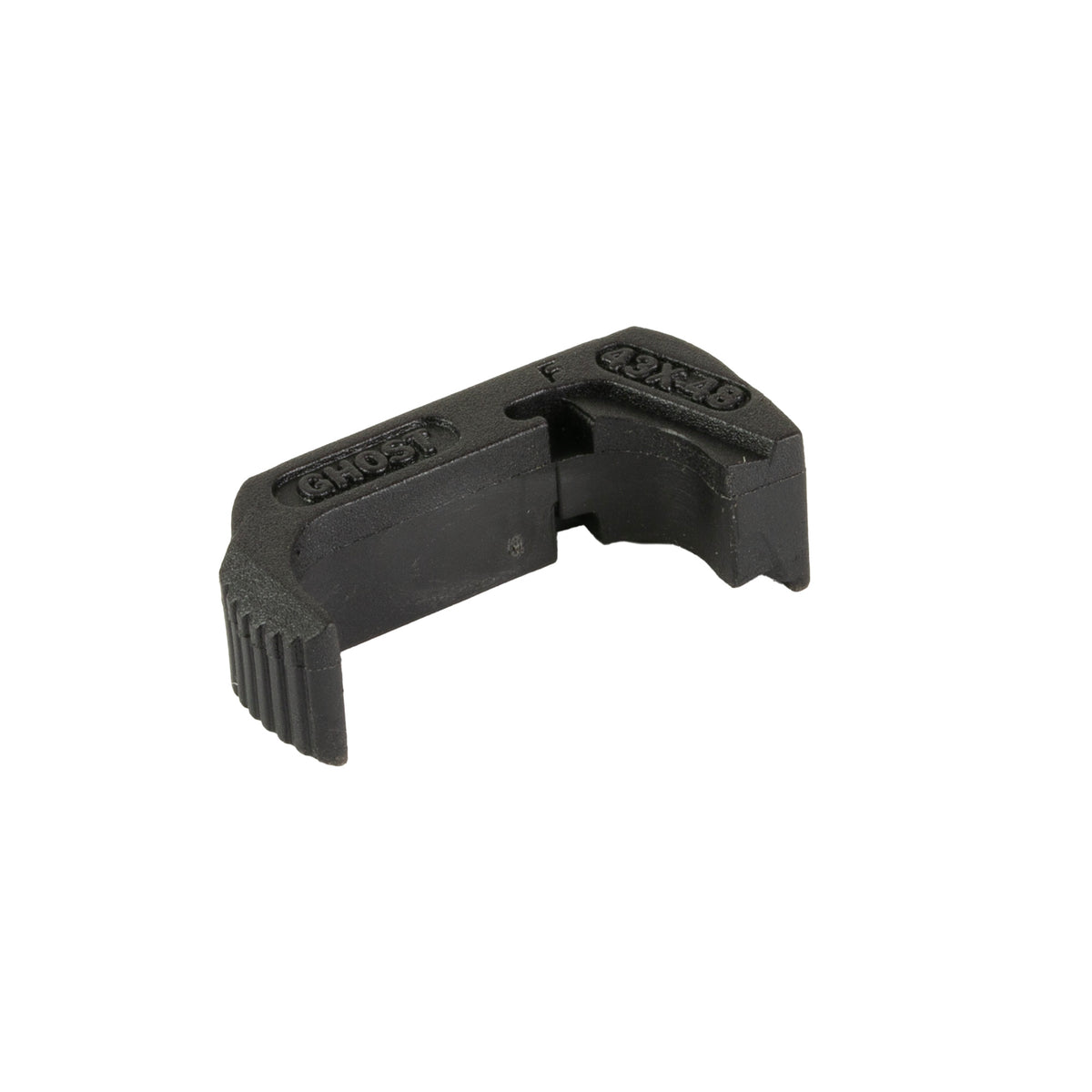 Ghost Inc. Extended Magazine Release, Ambidextrous, Fits Glock 43X/48, Matte Finish, Black