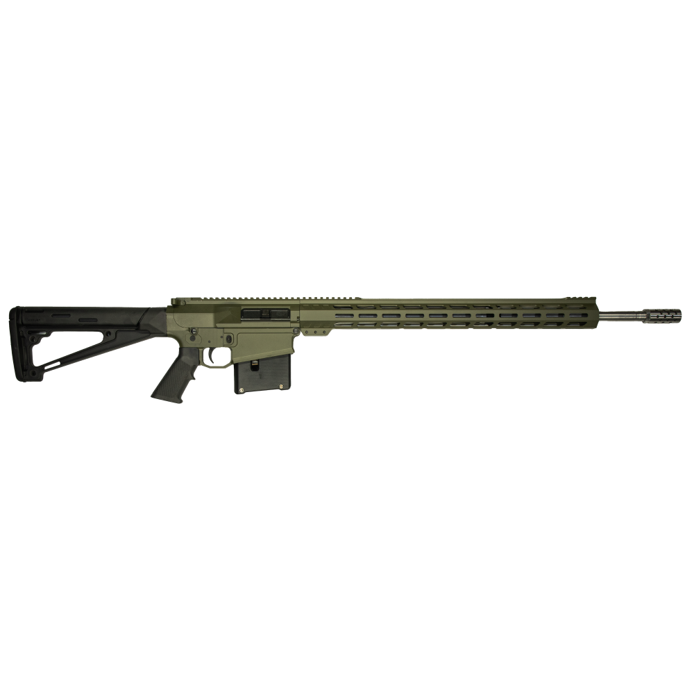 GLF 6.5 PRC AR Long Act Rifle OD GRN SS 24in Barrel MLOK Handguard 5rd
