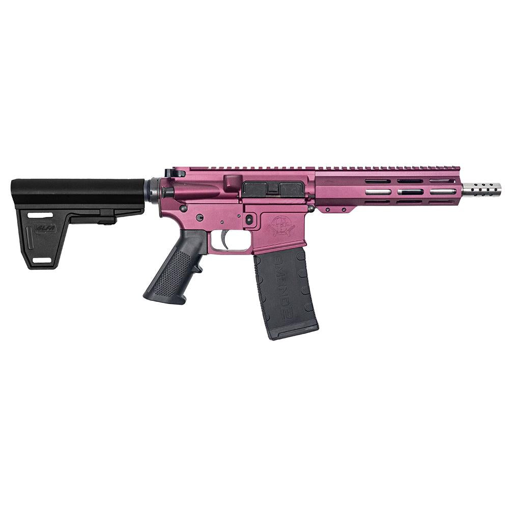 GLFA 223 Wylde Braced Pistol Black Cherry, SS 7.5 Barrel 1-30rd mag