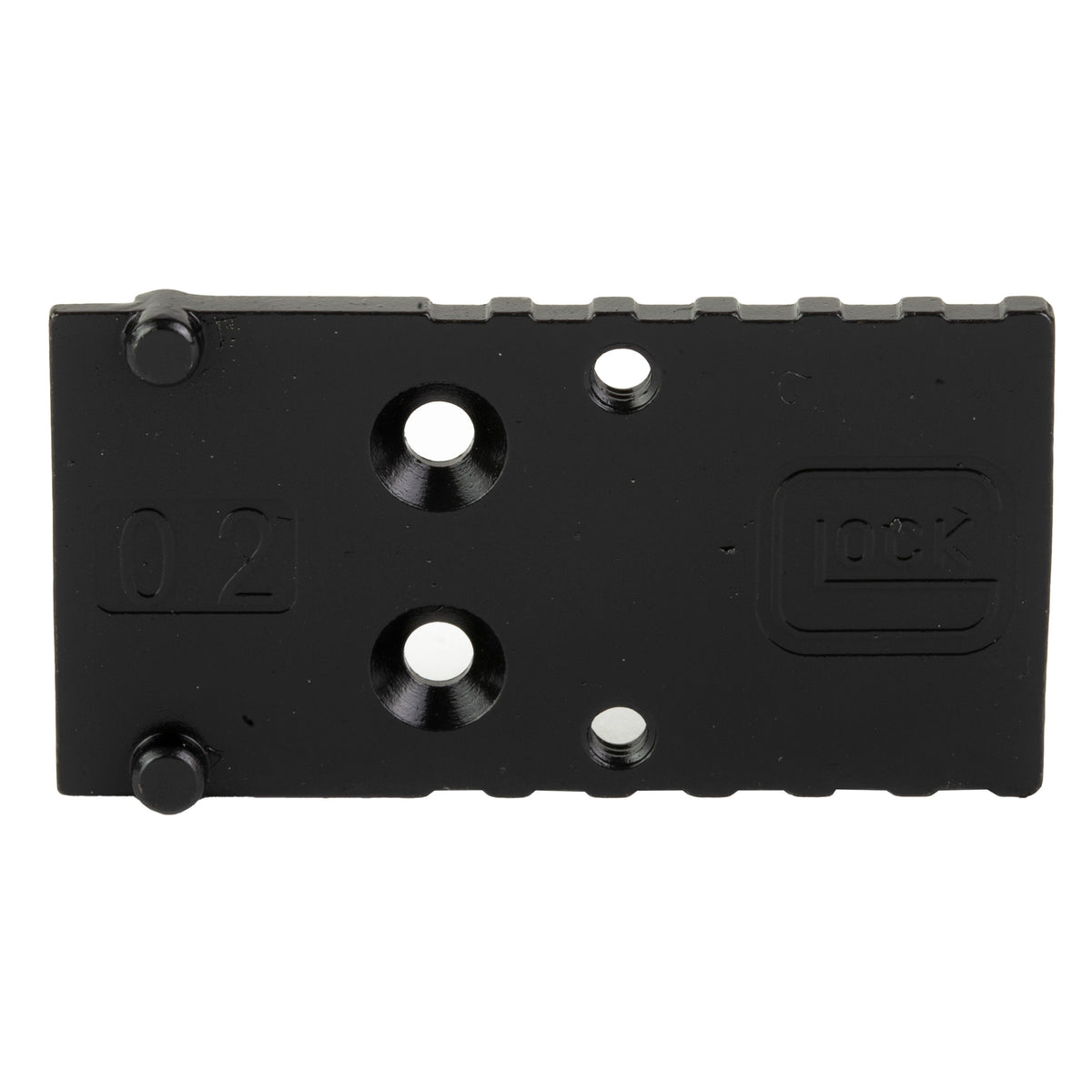 GLOCK MOS Adapter Plate 02 Set (Pkg)9mm, For GLOCK 17/19/45/47/34 Fits Optic Trijicon