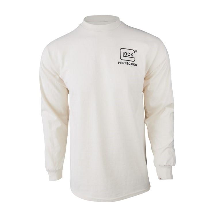 Born in Austria Long Sleeve Shirt, Tan Size S