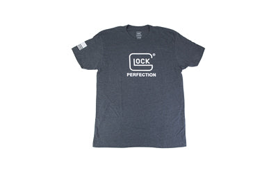 GLOCK OEM PERF SHRT SLV CHARCOAL LG