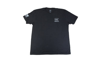 GLOCK OEM PERF FLAG SHRT SLV BLK 2XL