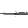 GLOCK OEM Field Knife, 6.5" Fixed Blade, Root Saw, Black, Polymer