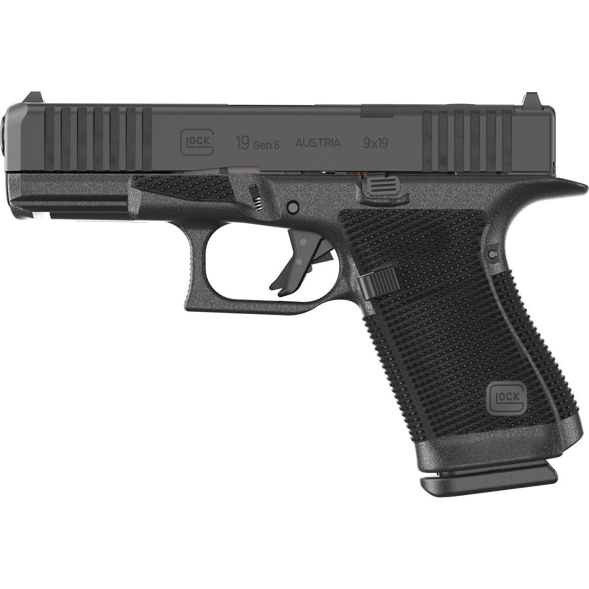 GLOCK 19 GEN6 9MM 15RD 4.02" BLACK