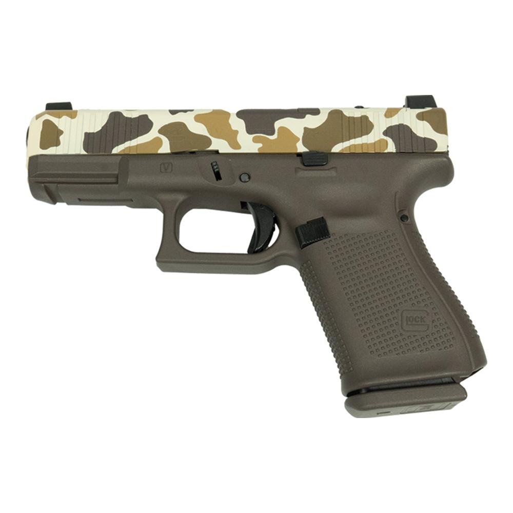 GLOCK 19 (V) 9MM FXD 5.5 COMM 15RD Duck Camo Cerakote