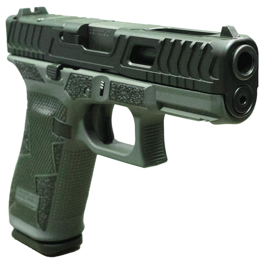 GLOCK 45 (V) 9MM FXD COMM 17RD Kavorka Cerakote - Grey