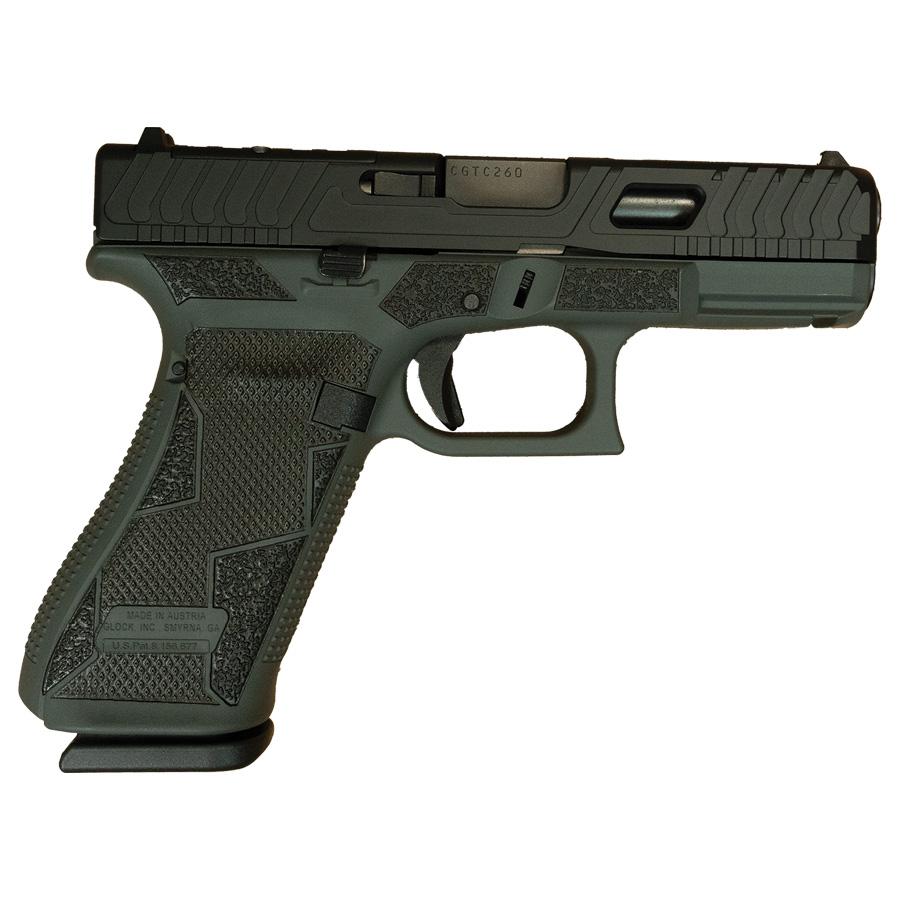 GLOCK 45 (V) 9MM FXD COMM 17RD Kavorka Cerakote - Grey