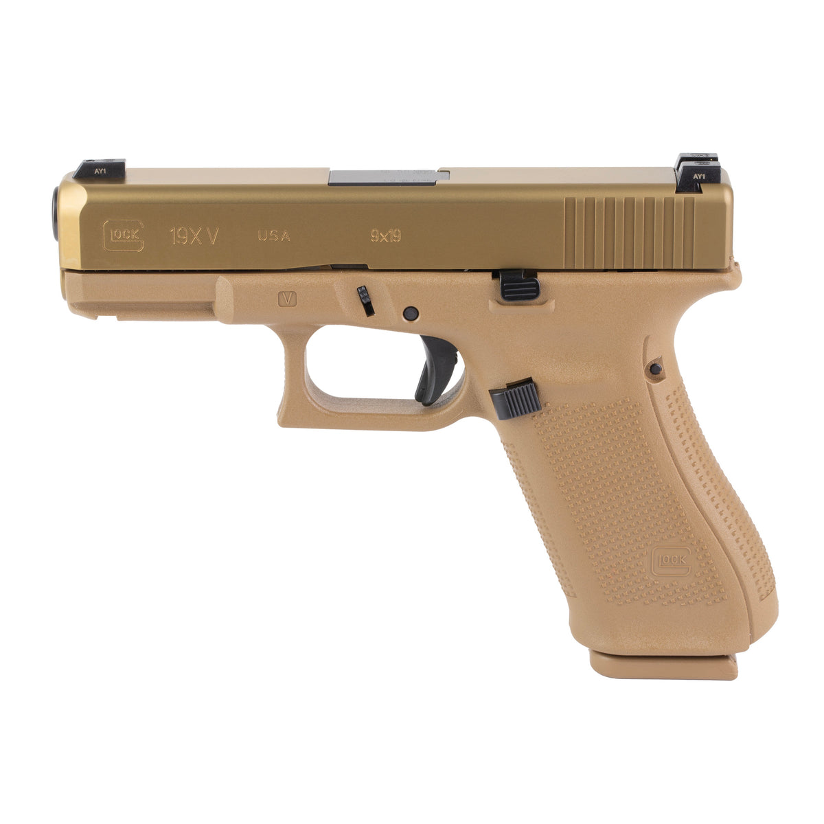GLOCK 19XV - 9MM 4.02" 10rd (nPVD Finish) [GLUV1950701X]
