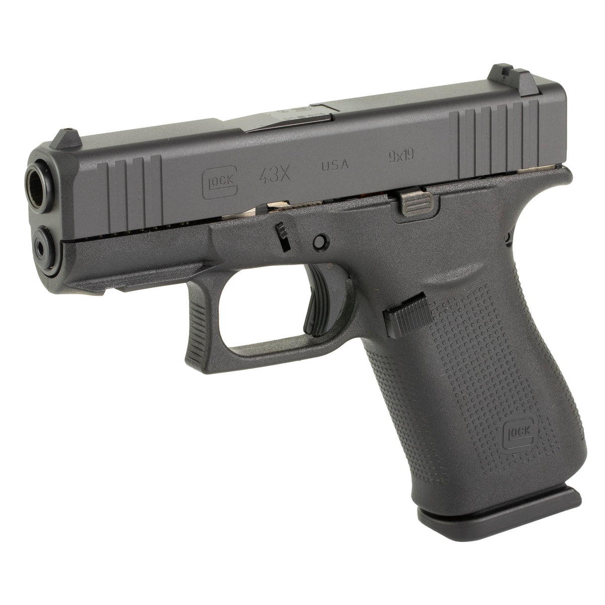 GLOCK 43X - 9MM 3.41" 10rd (nDLC Finish)
