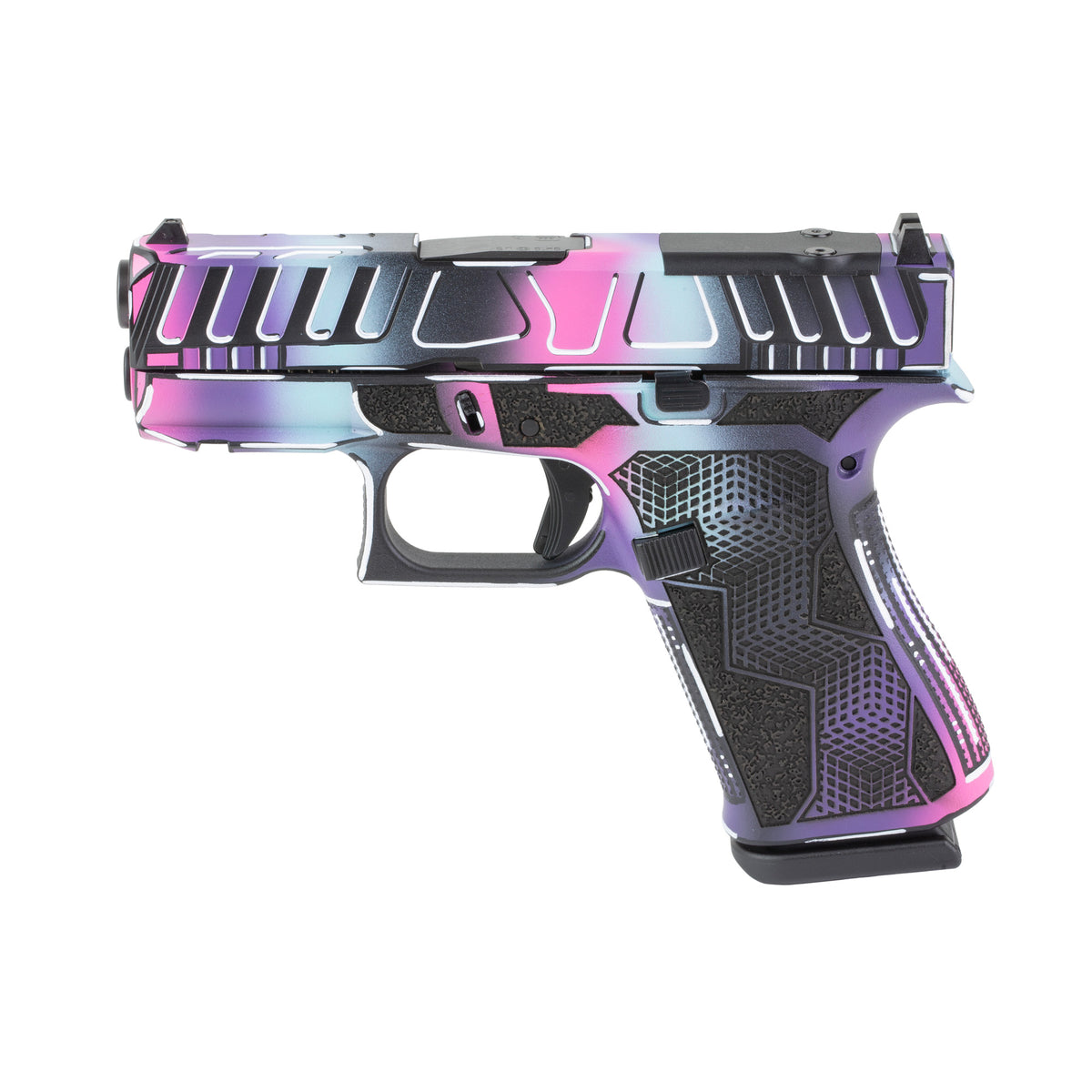 GLOCK 43X M.O.S., Semi-automatic, Striker Fired, Polymer Frame Pistol, Sub-Compact
