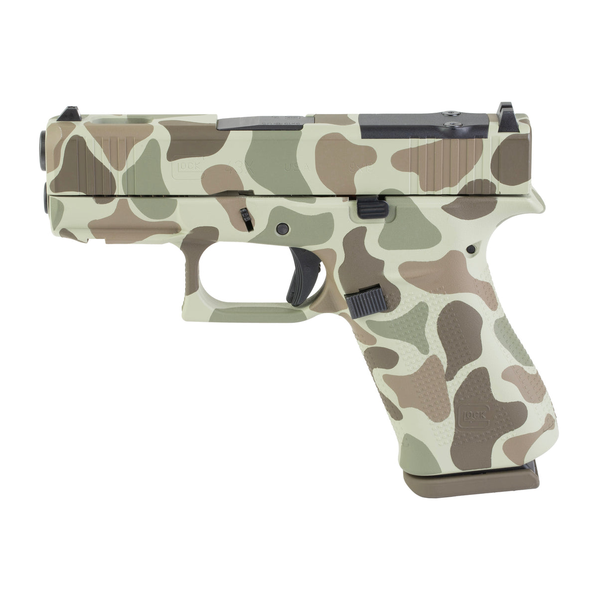 GLOCK 43X 9MM 10RD MOSK FRG CAM PORT