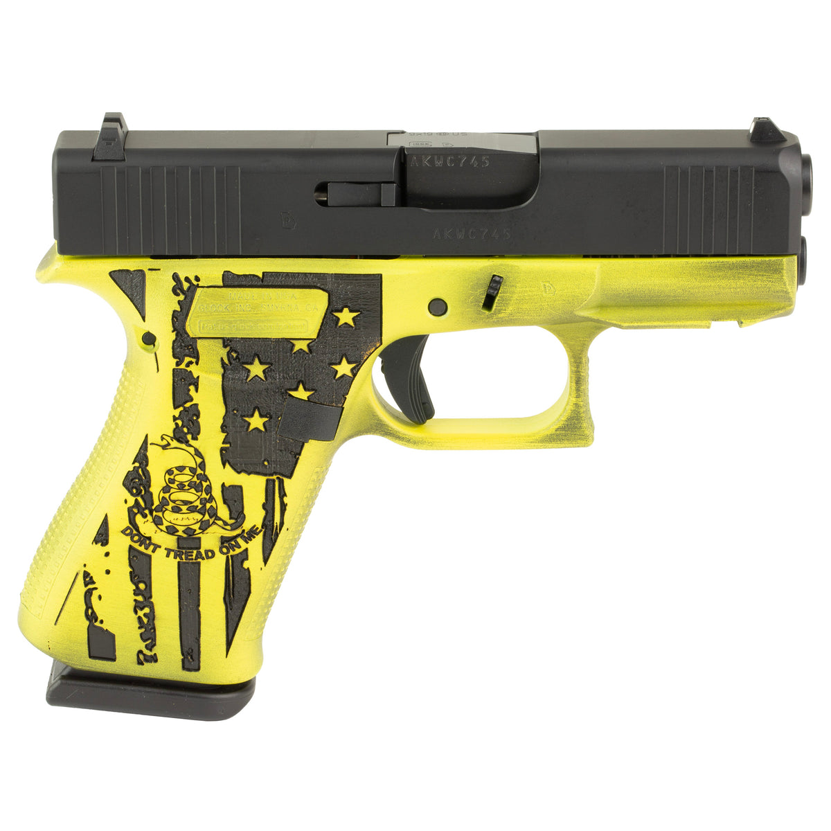 GLOCK 43X - 9MM 3.41" 10rd (Skydas Cerakote Finish)