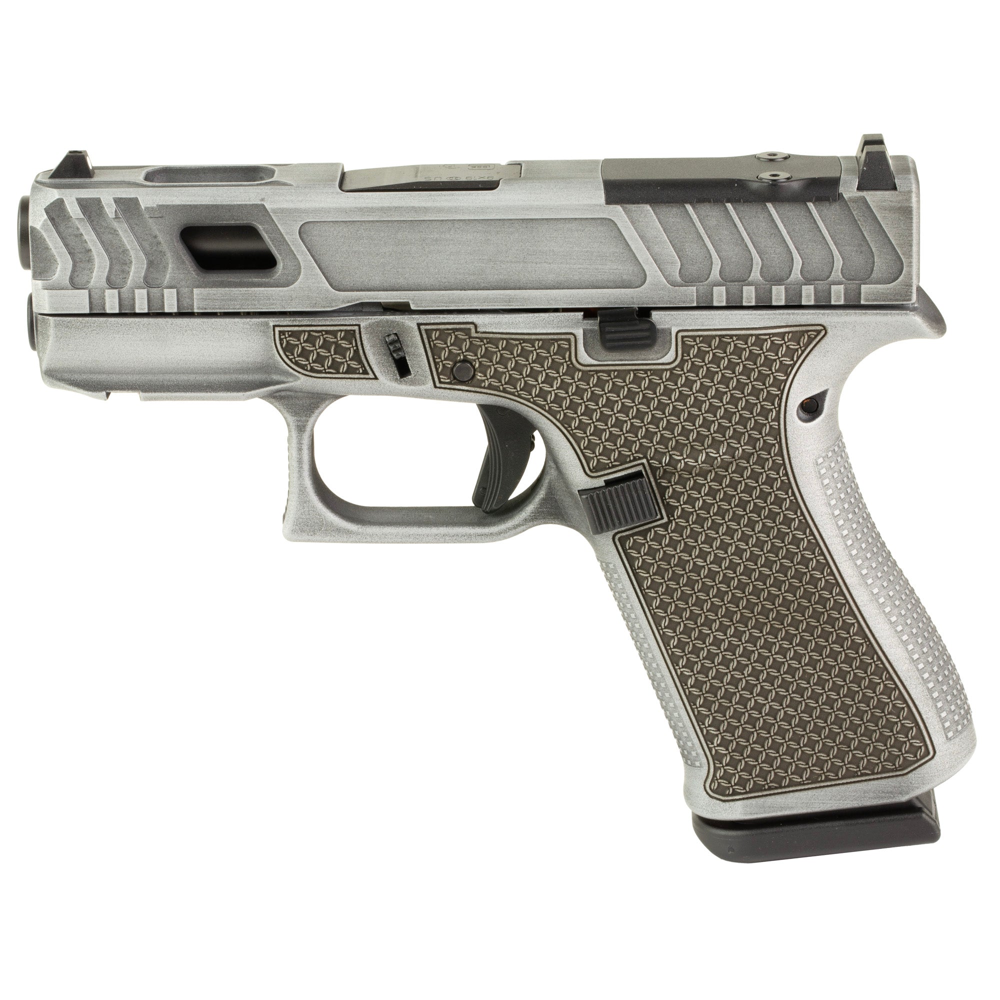 GLOCK Hoth 43X, Striker Fired, Semi-automatic, Polymer Frame, Sub-Compact