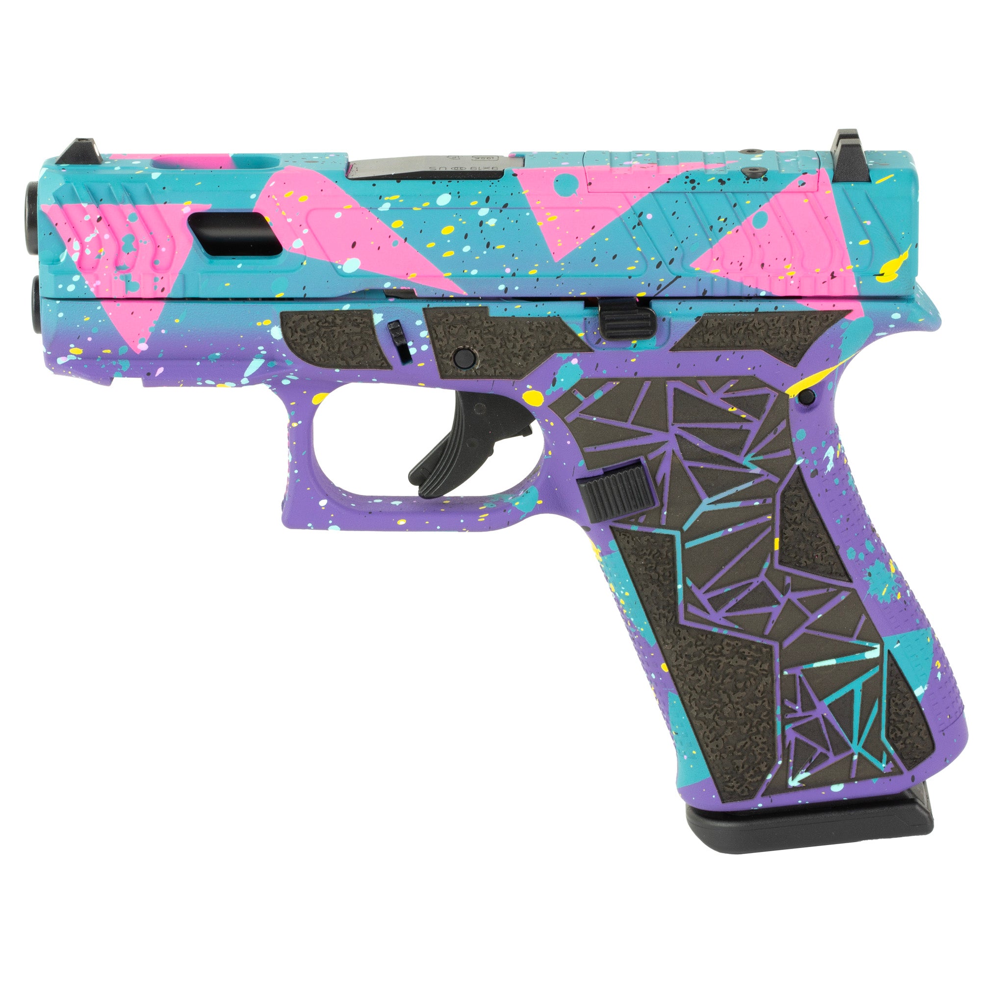 GLOCK 43X, 80's DAY, Striker Fired, Semi-automatic, Polymer Frame Pistol