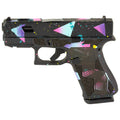 GLOCK 43X, 80's NIGHT, Striker Fired, Semi-automatic, Polymer Frame Pistol