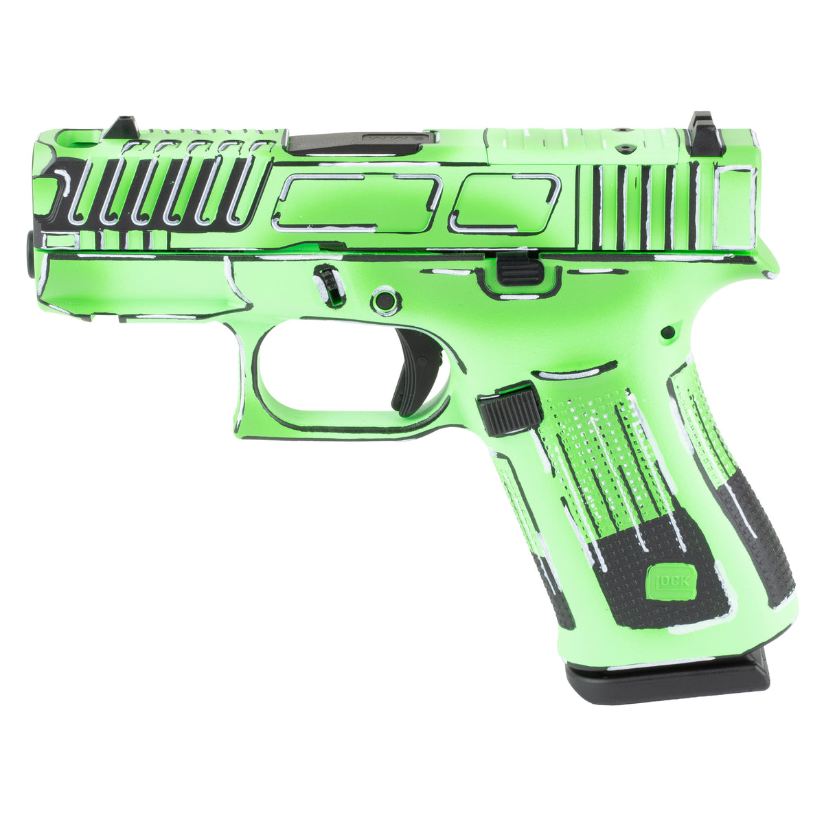 GLOCK 43XC - 9MM 10rd (Cerakote Finish) [GLUX4350204FRNANIMGSCT]