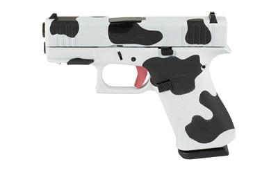 GLOCK 43X 9MM 10RD COW PRINT FRTRAIL