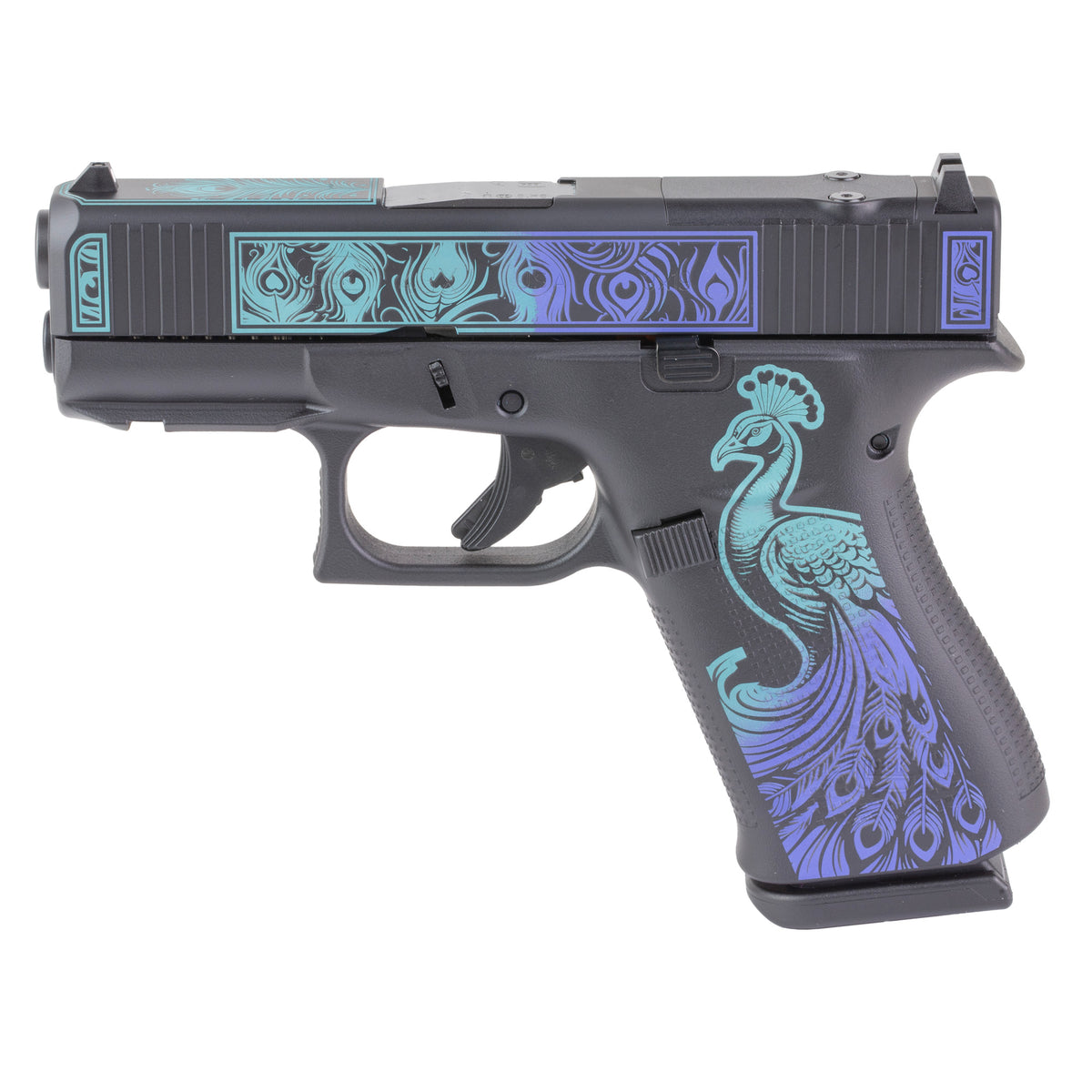 GLOCK 43X M.O.S., Semi-automatic, Striker Fired, Polymer Frame Pistol, Sub-Compact
