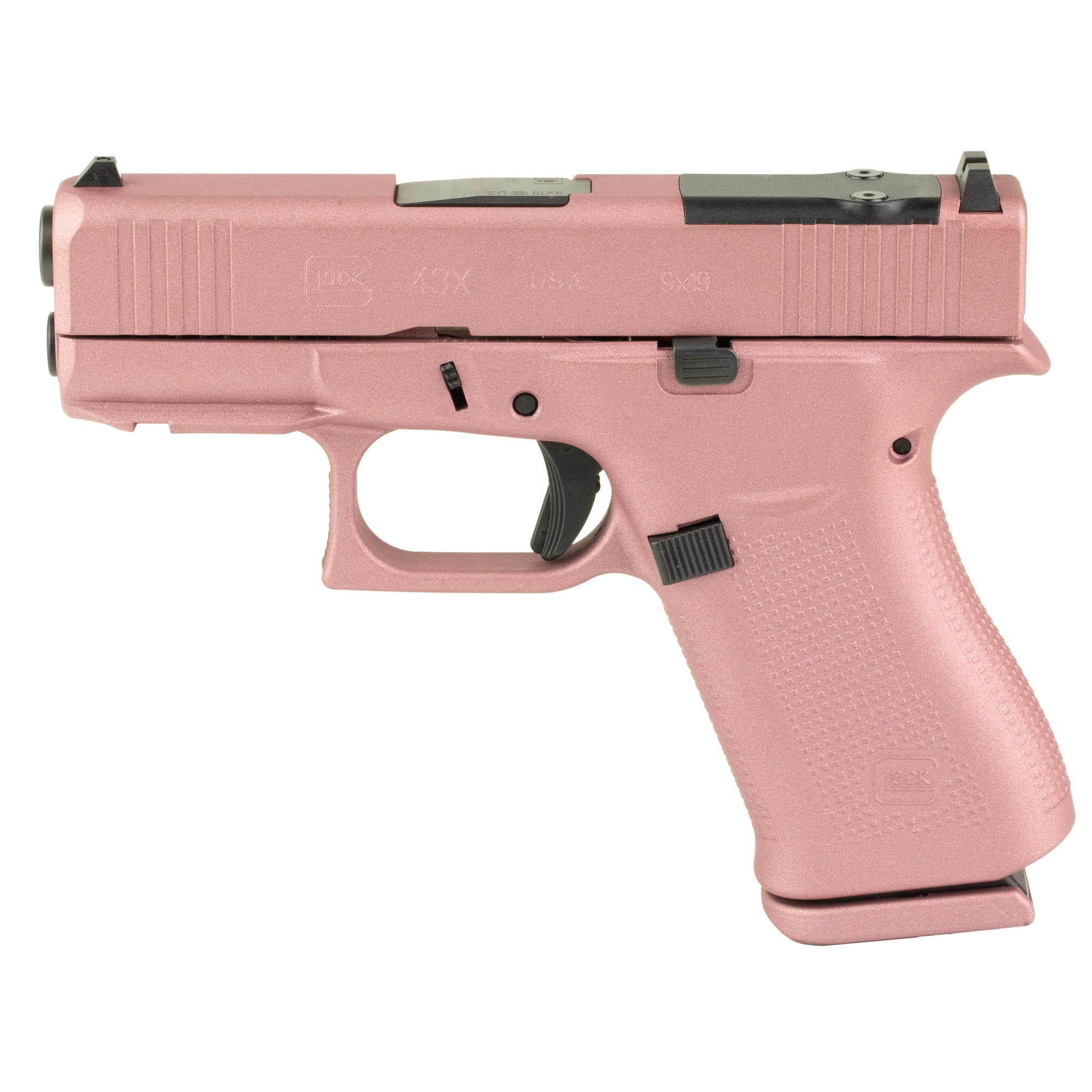 GLOCK 43X M.O.S., Semi-automatic, Striker Fired, Polymer Frame Pistol, Sub-Compact