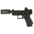 GLOCK 43X Hush Puppy, Semi-automatic, Striker Fired, Polymer Frame Pistol, Sub-Compact