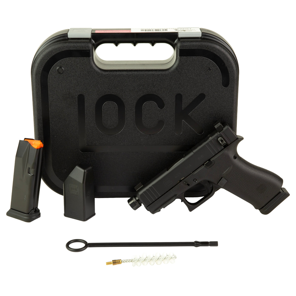 GLOCK 43X - 15rd (Black Cerakote by Shark Coast Tactical)