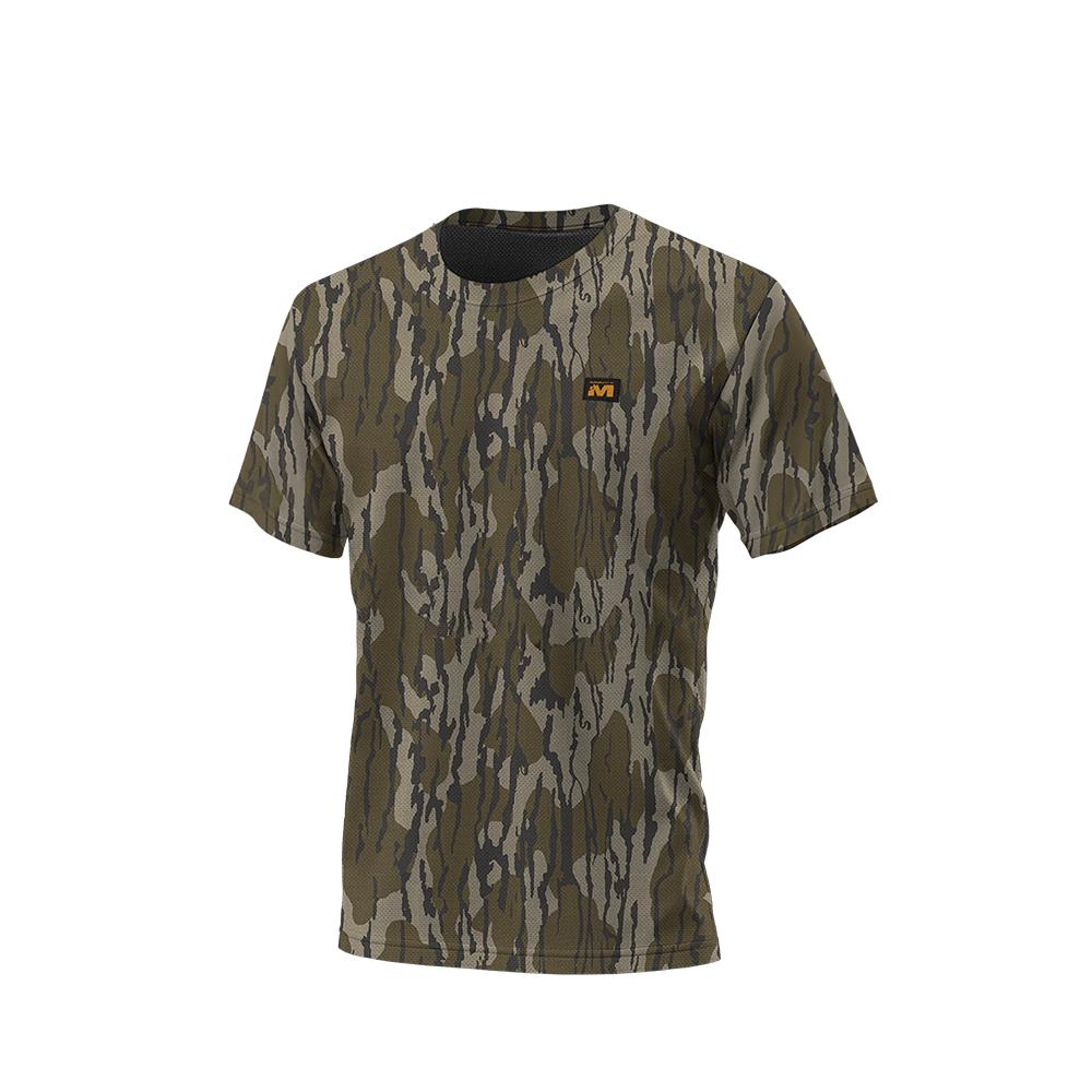 DV8 AMBUSH LIGHTWEIGHT SHORT SLEEVE SHIRT MOSSY OAK BOTTOMLAND XL