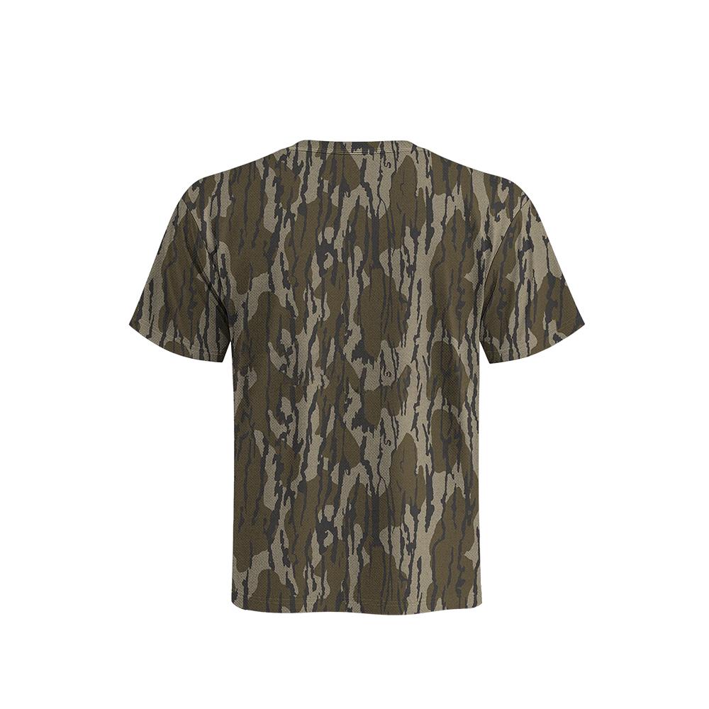 DV8 AMBUSH LIGHTWEIGHT SHORT SLEEVE SHIRT MOSSY OAK BOTTOMLAND XL