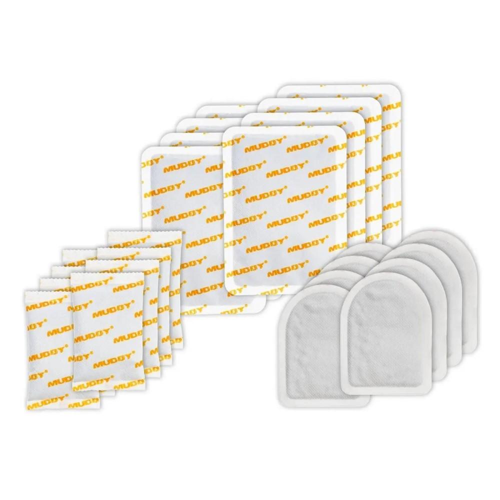 MUDDY DISPOSABLE WARMER VARIETY PACK / (2) EACH HAND TOE & XL WARMERS