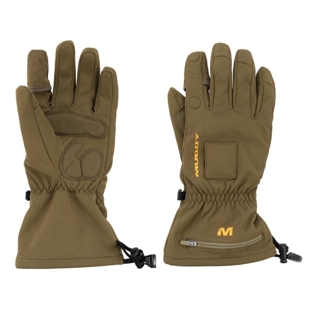 NUCLEUS HEATED SOFTSHELL GLOVE BROWN CLAY MEDIUM