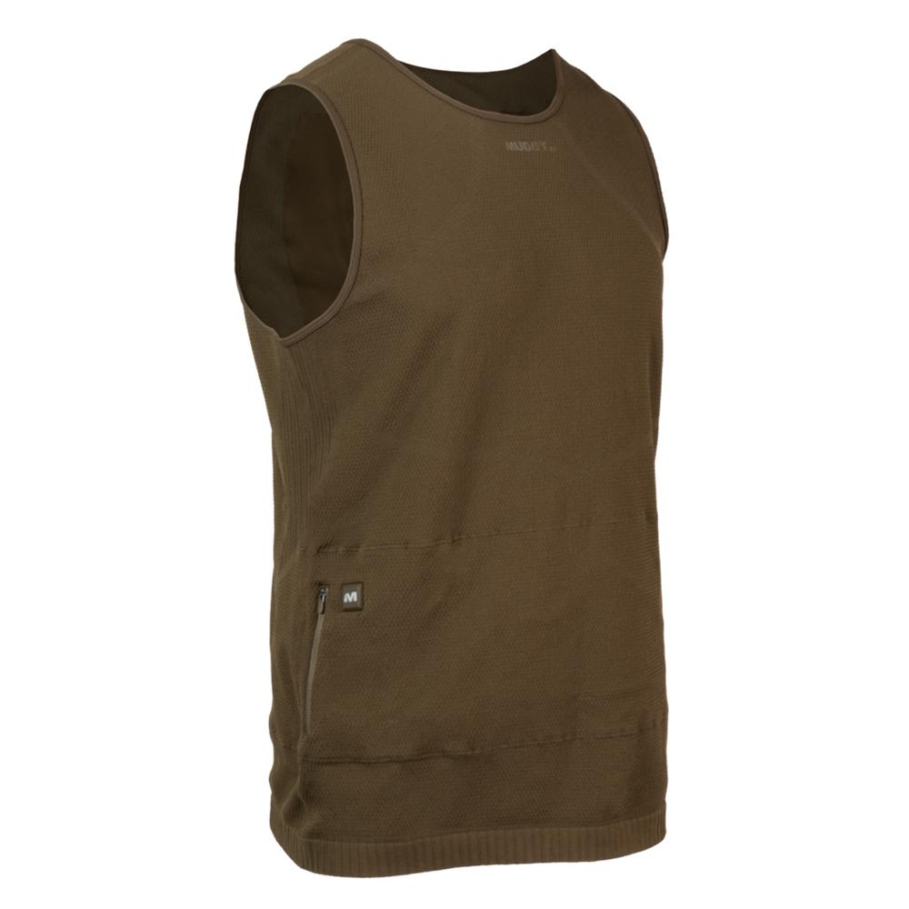 NUCLEUS HEATED VEST BROWN CLAY XL