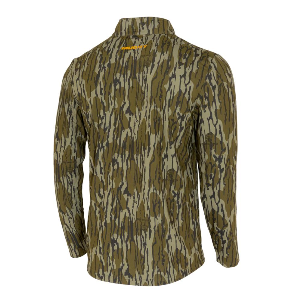TRX LIGHTWEIGHT QUARTER ZIP MOSSY OAK BOTTOMLAND 2XL