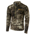 TRX LIGHTWEIGHT QUARTER ZIP VEIL CANYON GREY LARGE