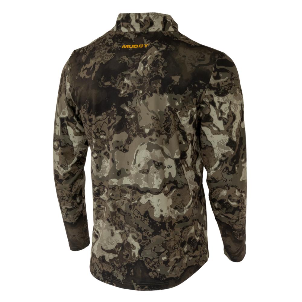 TRX LIGHTWEIGHT QUARTER ZIP VEIL CANYON GREY SMALL