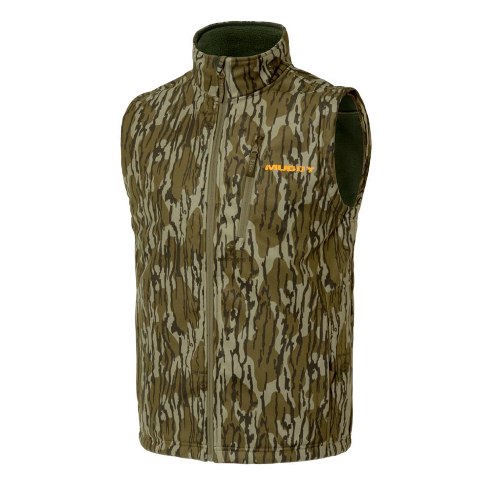 TRX SOFTSHELL VEST MOSSY OAK BOTTOMLAND MEDIUM